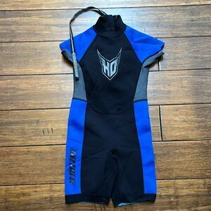 HO MFG Sports X-Factor Shorty Wetsuit Youth Sz 10